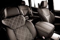 Перетяжка кожей Lexus 570_black_romb